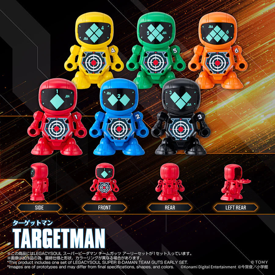 PRE ORDER – LEGACYSOUL SUPER B-DAMAN TEAM GUTS EARLY SET