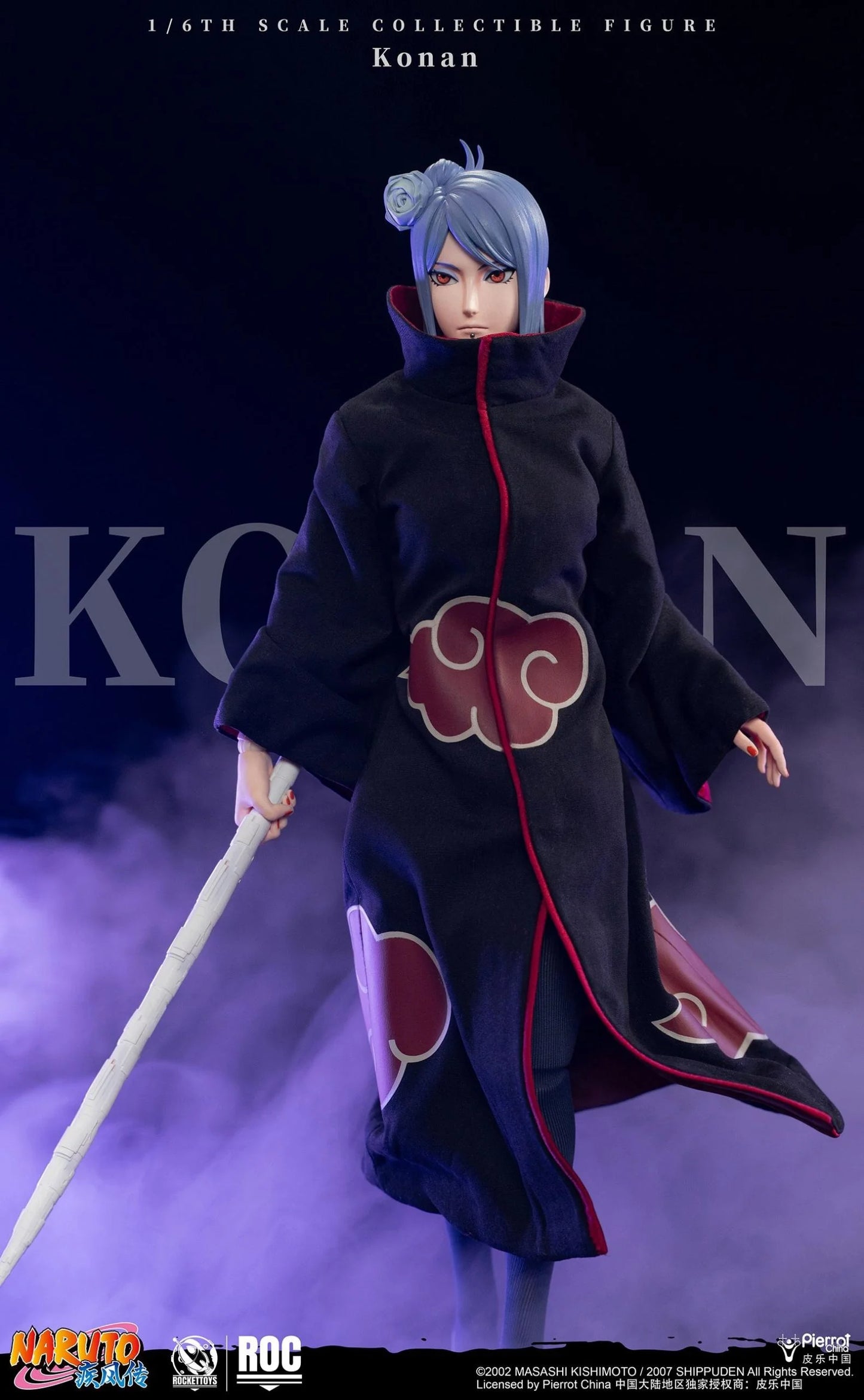 PRE ORDER – ROCKETTOYS ROC-023 1/6 NARUTO SHIPPUDEN KONAN