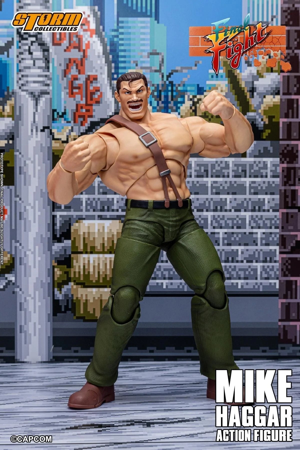 PRE ORDER – STORM COLLECTIBLES - CAFF01 - 1/12 MIKE HAGGAR - FINAL FIGHT