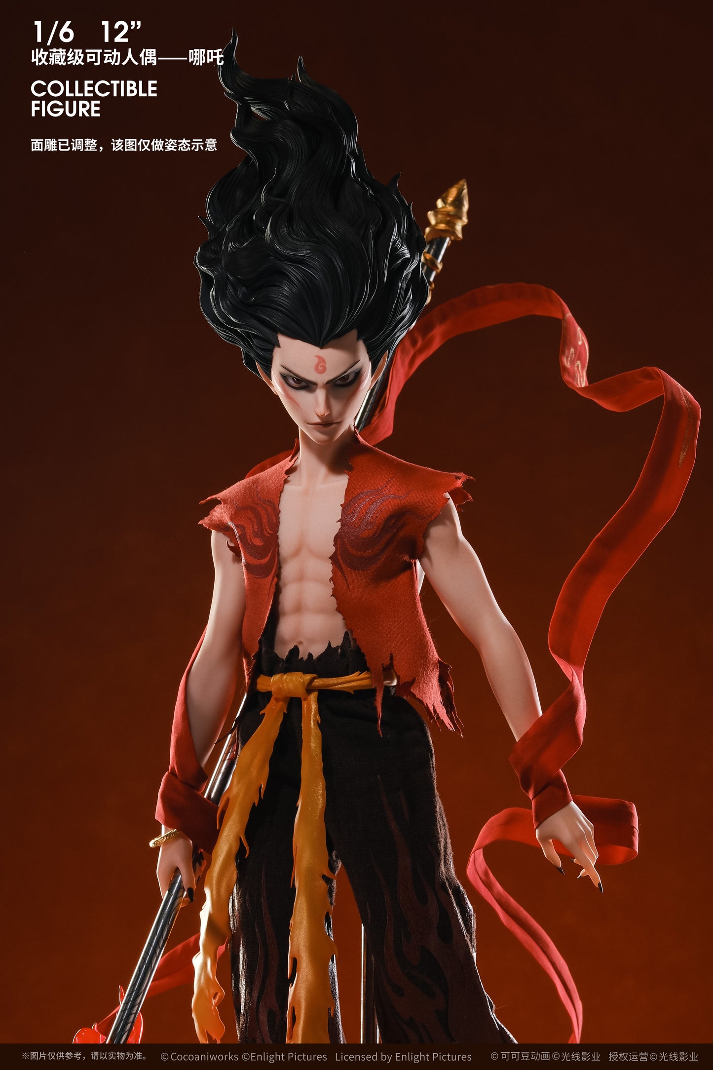 PRE ORDER – FUNCRAZY X NEZHA 2 1/6 NEZHA DELUXE VERSION NZ25BR04