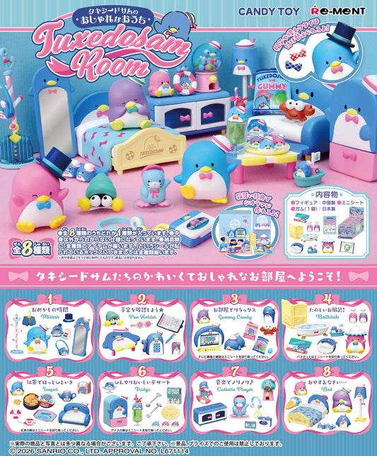PRE ORDER – TUXEDOSAM ROOM (SET OF 8)