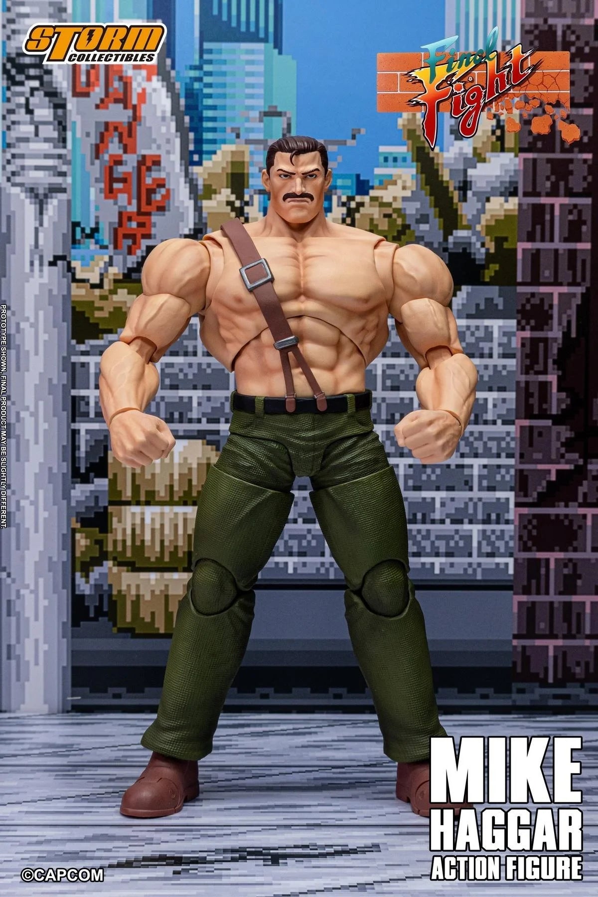 PRE ORDER – STORM COLLECTIBLES - CAFF01 - 1/12 MIKE HAGGAR - FINAL FIGHT
