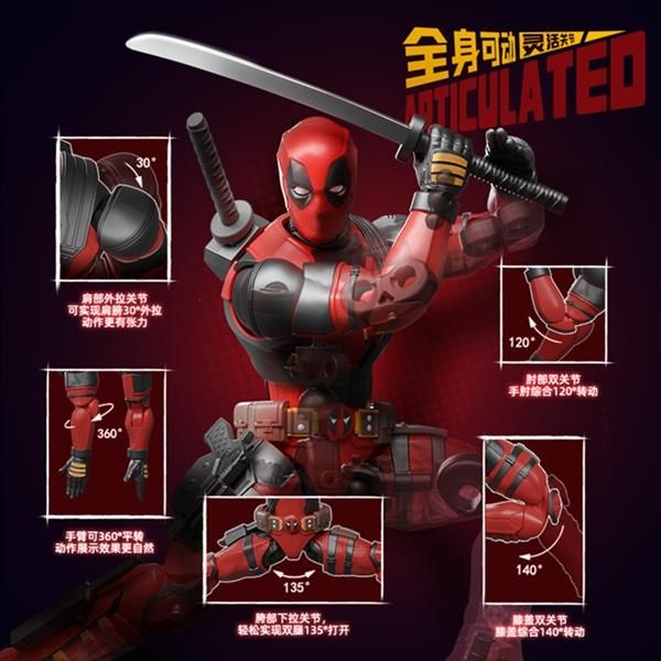 PRE ORDER – CHAMPION CLASS - DEADPOOL (MODEL KIT) – Collectors Base PH