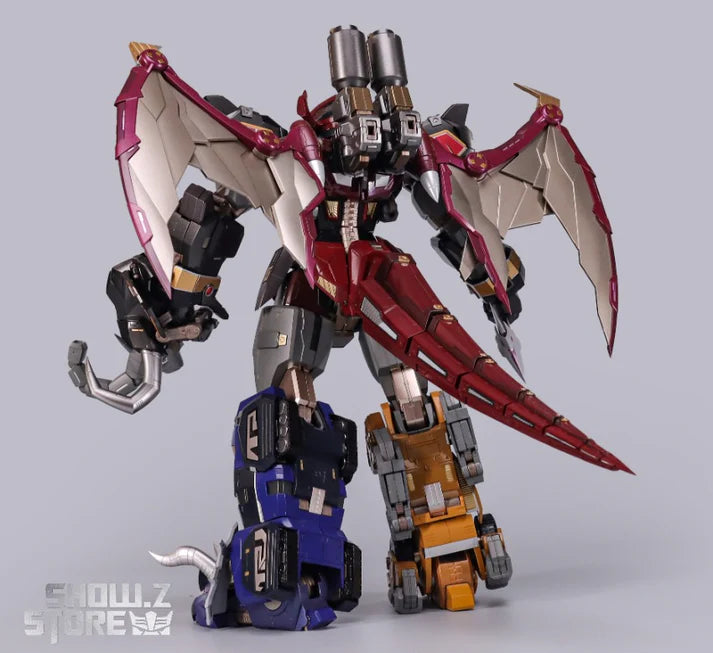 PRE ORDER – EXPLODING MODEL ZL-01 MYTHICAL BEAST COMBINED BLACK VERSION POWER RANGER MEGAZORD