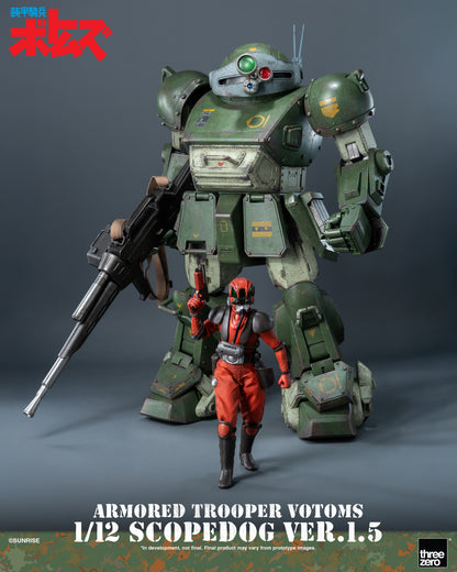 PRE ORDER – 1/12 ARMORED TROOPER VOTOMS SCOPEDOG VER.1.5 3Z1019