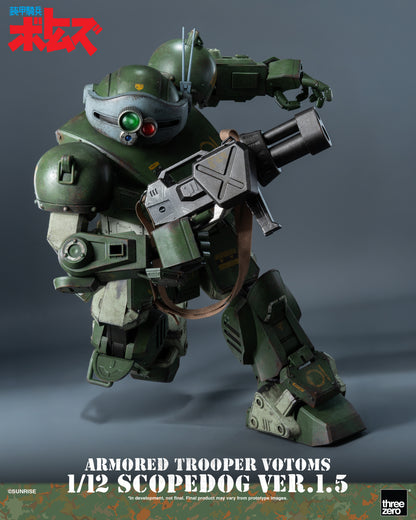 PRE ORDER – 1/12 ARMORED TROOPER VOTOMS SCOPEDOG VER.1.5 3Z1019