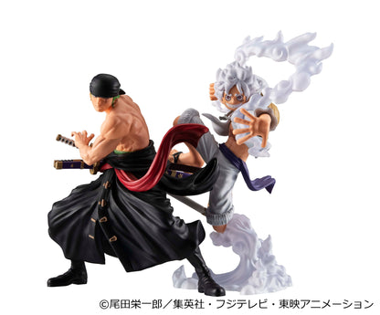 PRE ORDER – WALLSTAR ONE PIECE - MONKEY D. LUFFY GEAR5 & RORONOA ZORO SET (WITH GIFT)
