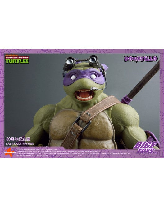 PRE ORDER – 1/6 TMNT DONATELLO 40TH ANNIVERSARY EDITION ACTION FIGURE BIGF-003