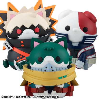 PRE ORDER – MEGA CAT PROJECT MY HERO ACADEMIA NYANTO! THE BIG HEROACA CATS SERIES MIDORIYA & BAKUGO & TODOROKI SET [WITH GIFT]