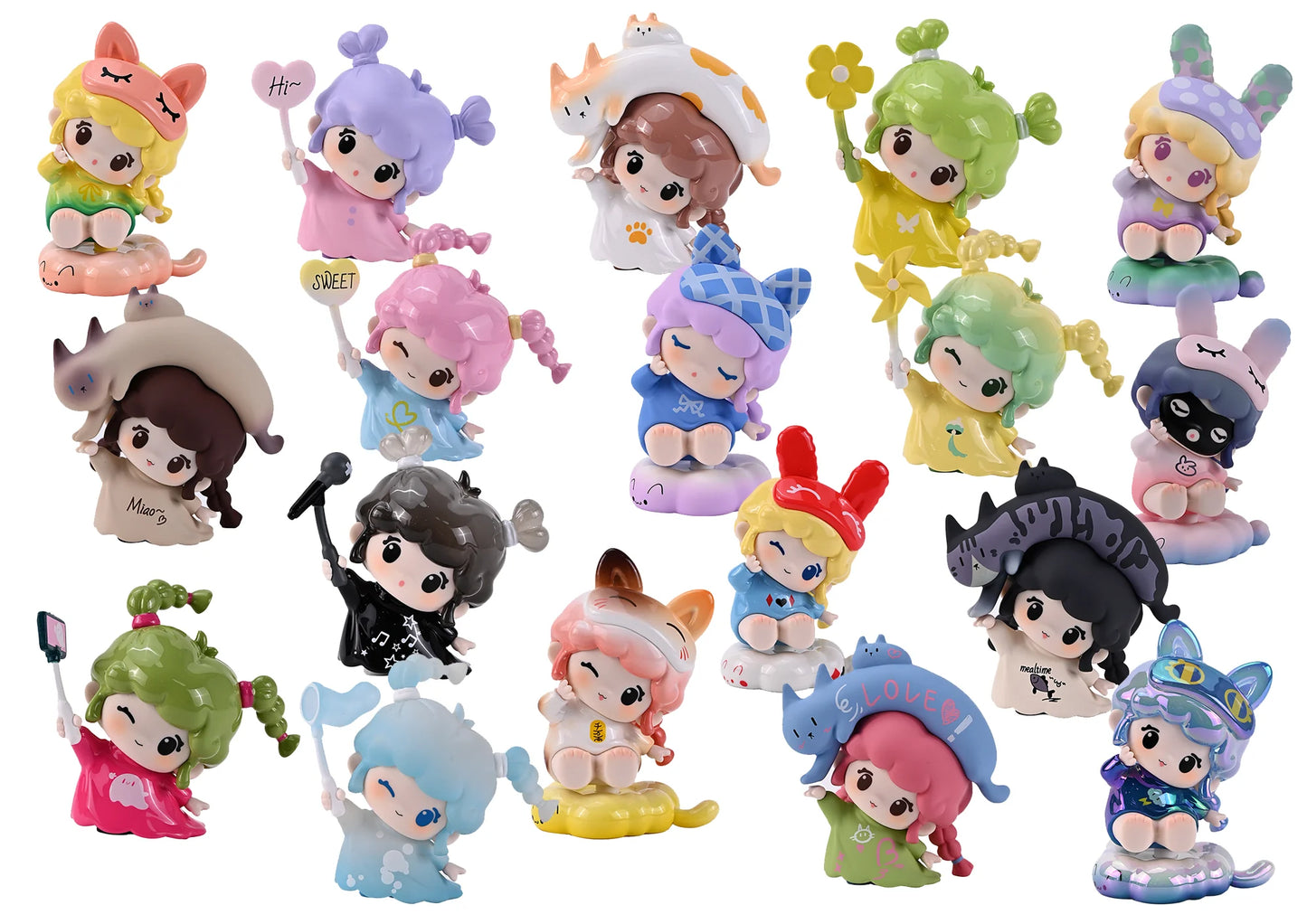 PRE ORDER – SWEETIES SWEET DAY SERIES (SET OF 10 FIGURES)