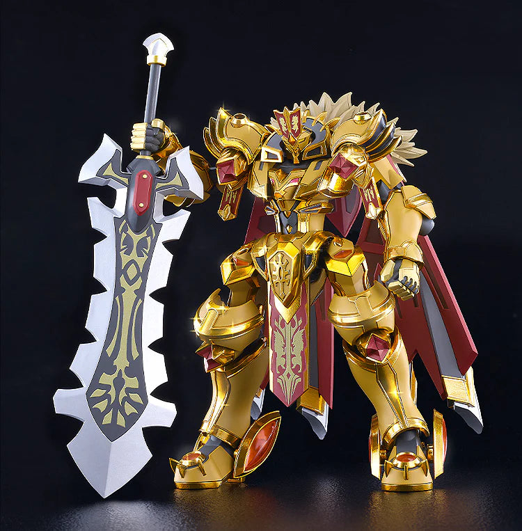 PRE ORDER – MODEROID - KNIGHT'S & MAGIC - GOLDLEO - ROYAL METALLIC VER.