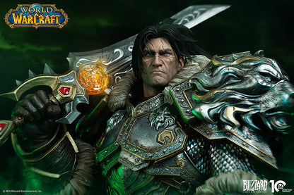 PRE ORDER – 1/3 INFINITY STUDIO X BLIZZARD WORLD OF WARCRAFT - VARIAN WRYNN BUST MODEL