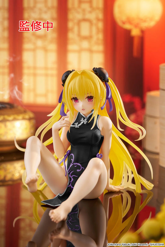 PRE ORDER – TO LOVE-RU DARKNESS DESKTOP CUTE FIGURE - GOLDEN DARKNESS (CHINESE DRESS VER.) RENEWAL