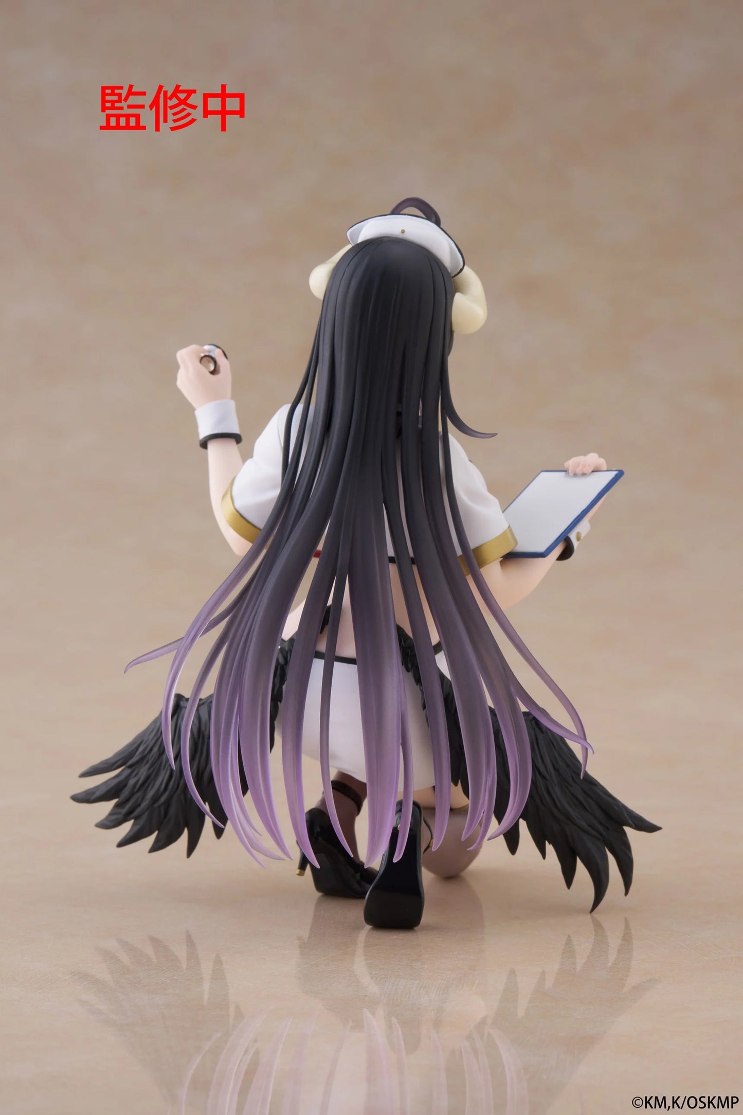 PRE ORDER – OVERLORD DESKTOP CUTE FIGURE - ALBEDO (NURSE VER.)