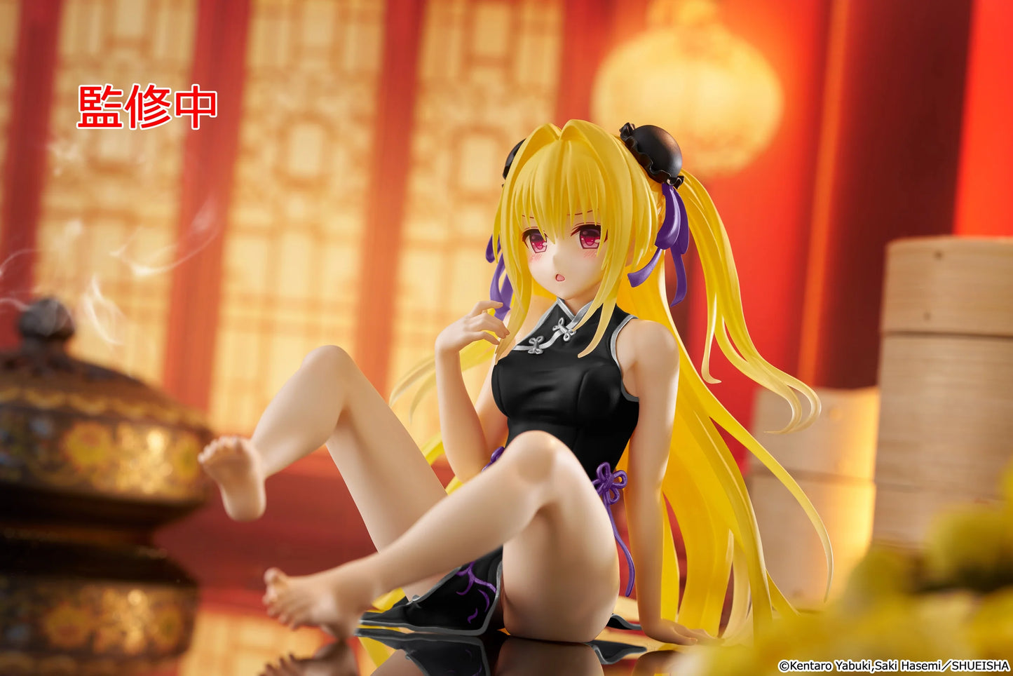 PRE ORDER – TO LOVE-RU DARKNESS DESKTOP CUTE FIGURE - GOLDEN DARKNESS (CHINESE DRESS VER.) RENEWAL