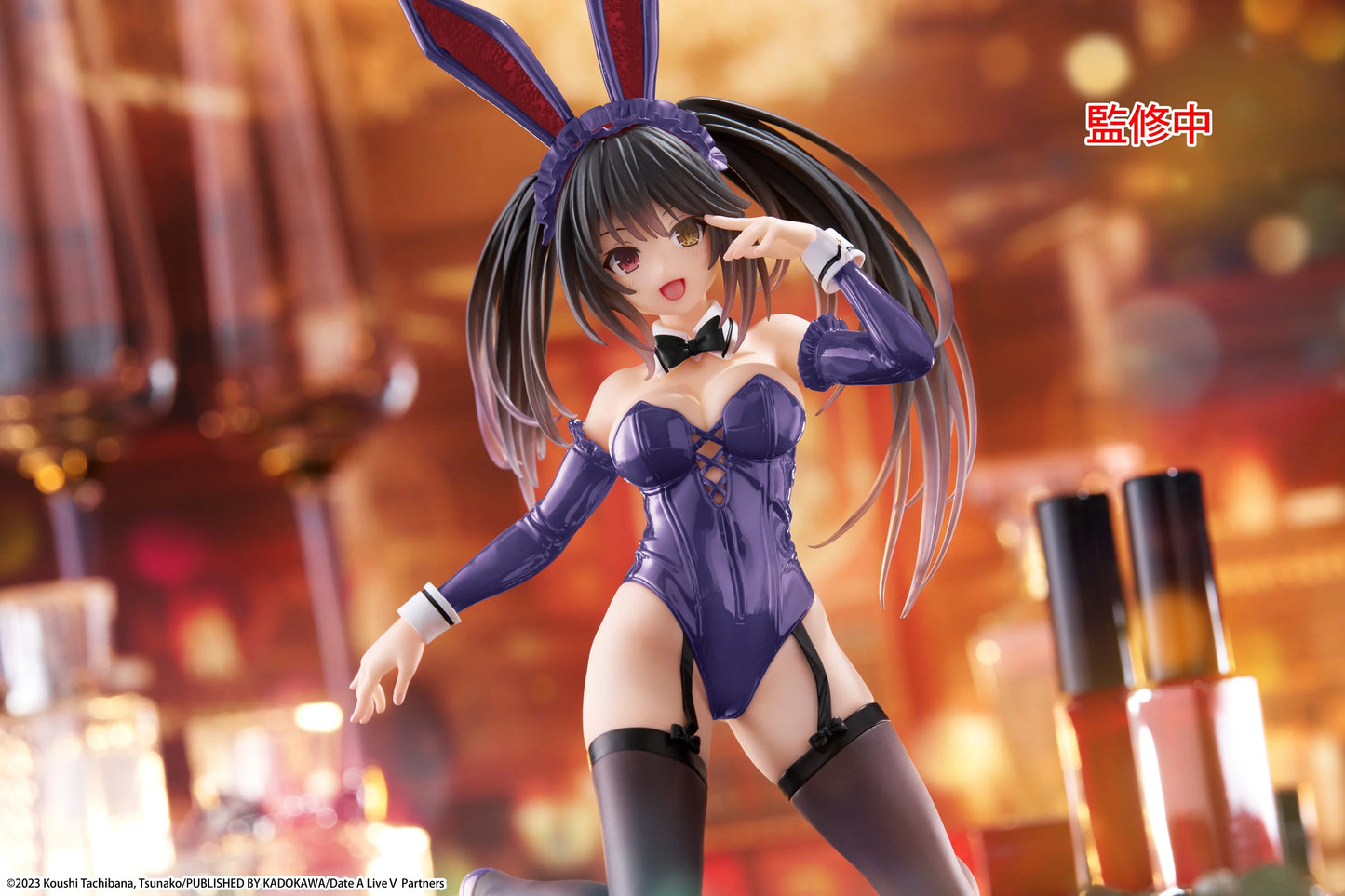 PRE ORDER – DATE A LIVE V DESKTOP CUTE FIGURE - KURUMI TOKISAKI (BUNNY VER.) RENEWAL