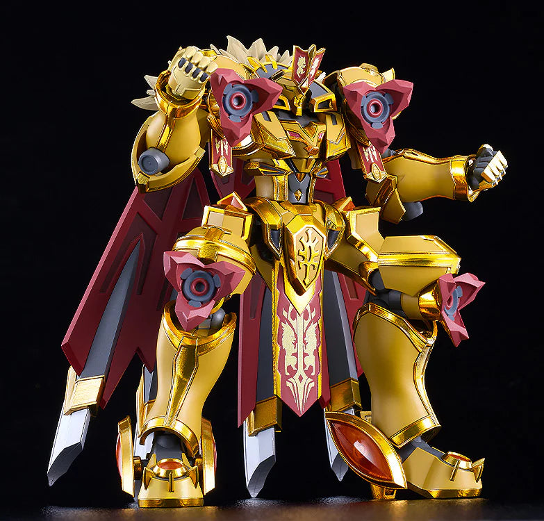PRE ORDER – MODEROID - KNIGHT'S & MAGIC - GOLDLEO - ROYAL METALLIC VER.