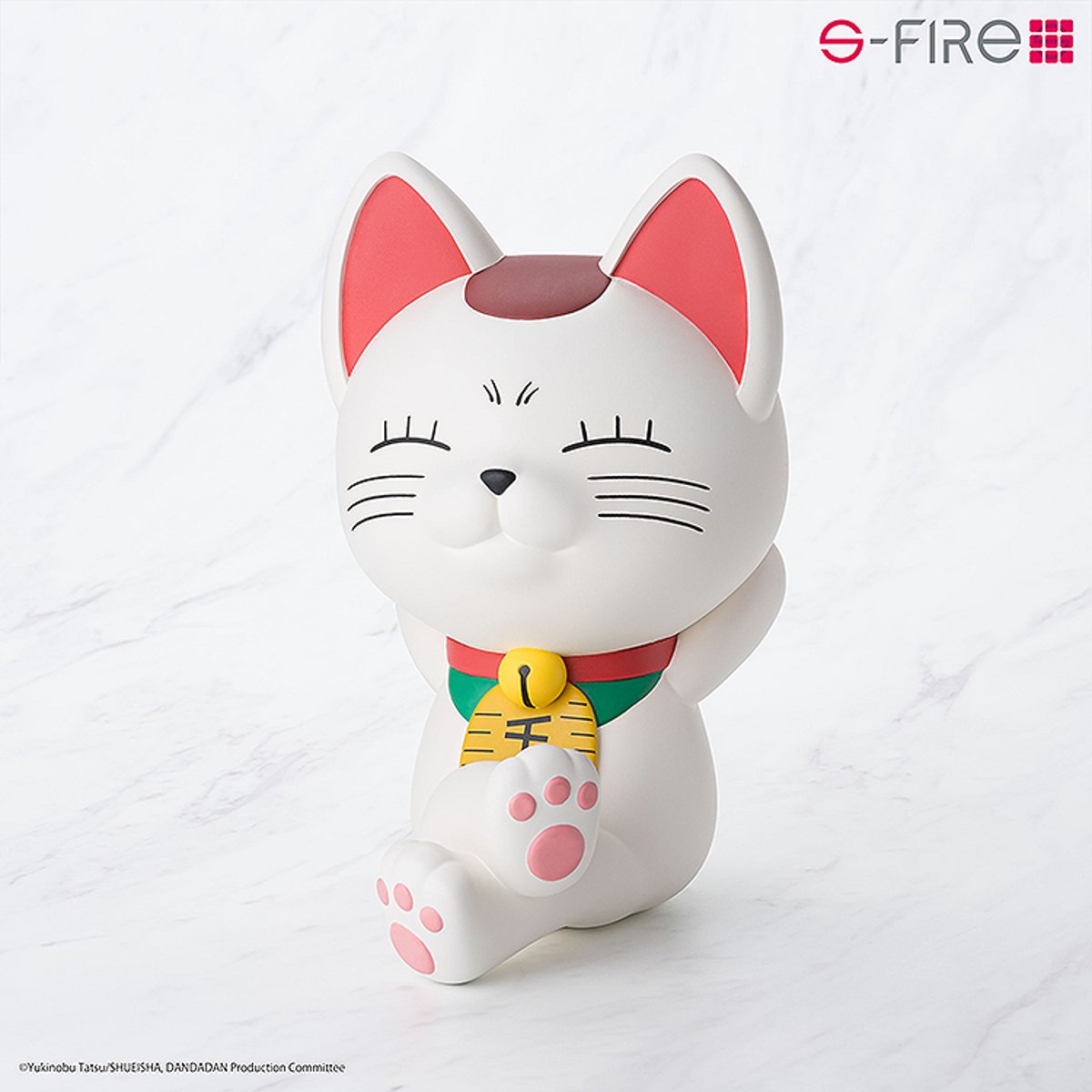 BACK ORDER – TV ANIME - DAN DA DAN - PVC PIGGY BANK FIGURE TURBO GRANNY ( BECKONING CAT )