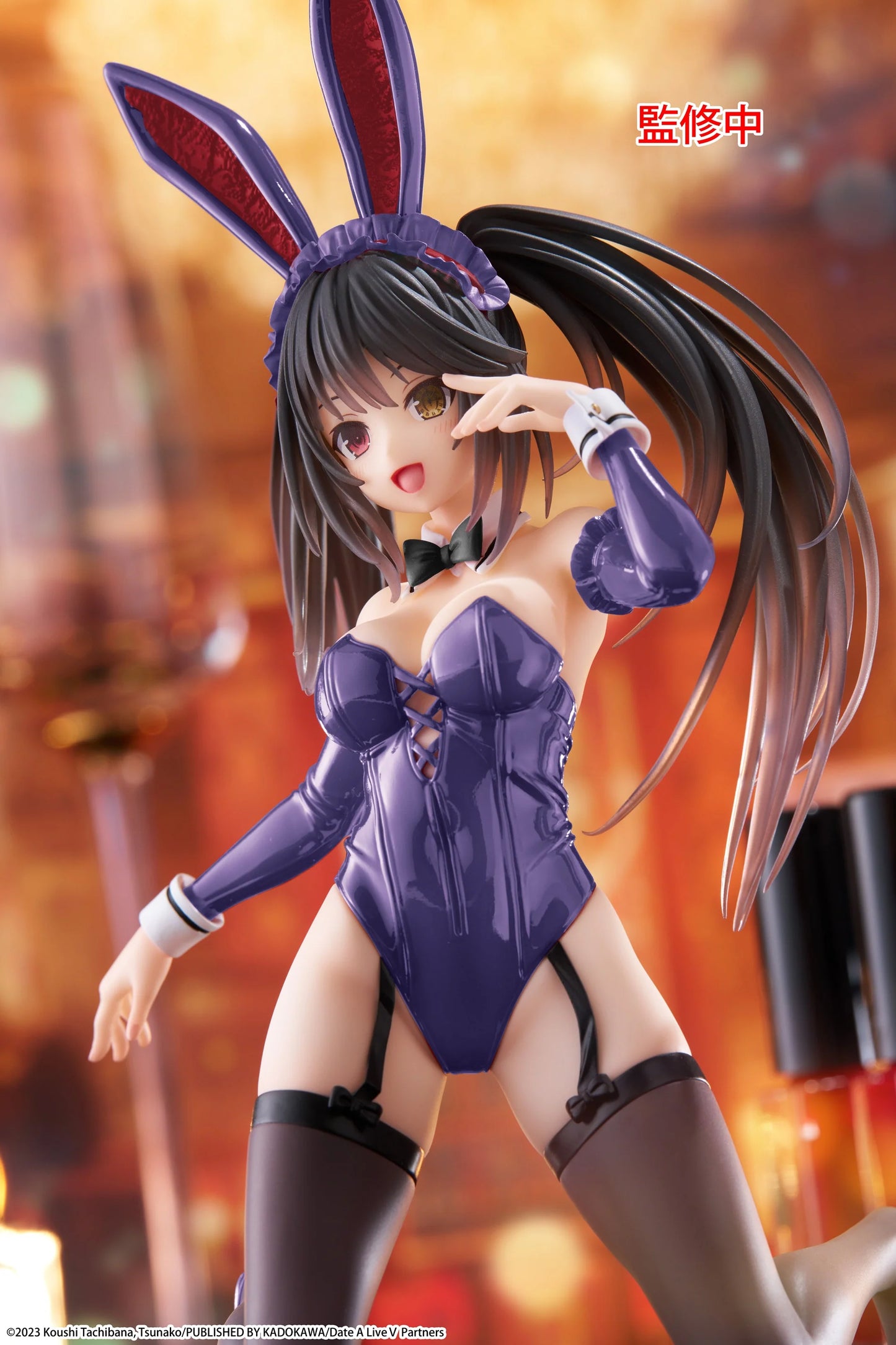 PRE ORDER – DATE A LIVE V DESKTOP CUTE FIGURE - KURUMI TOKISAKI (BUNNY VER.) RENEWAL