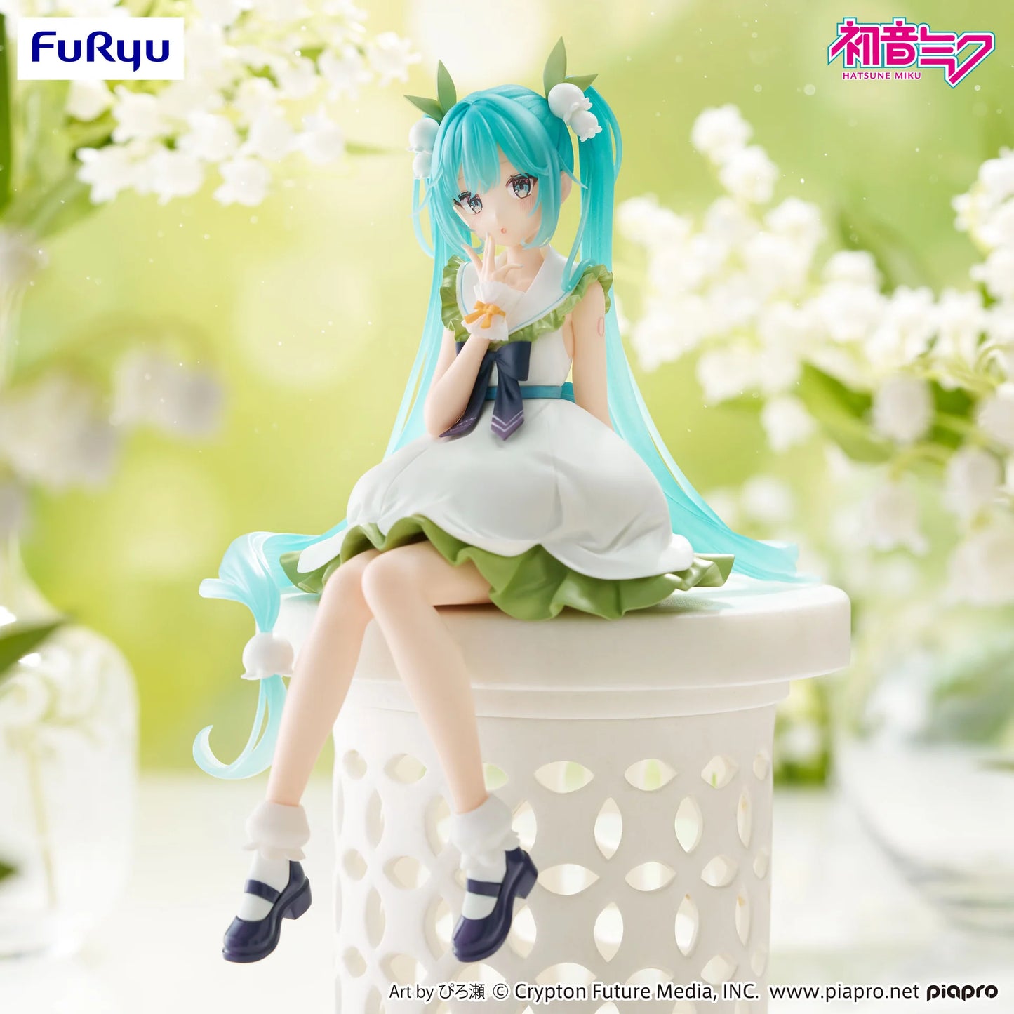 PRE ORDER – HATSUNE MIKU NOODLE STOPPER FIGURE - FLOWER FAIRY LILY OF THE VALLEY