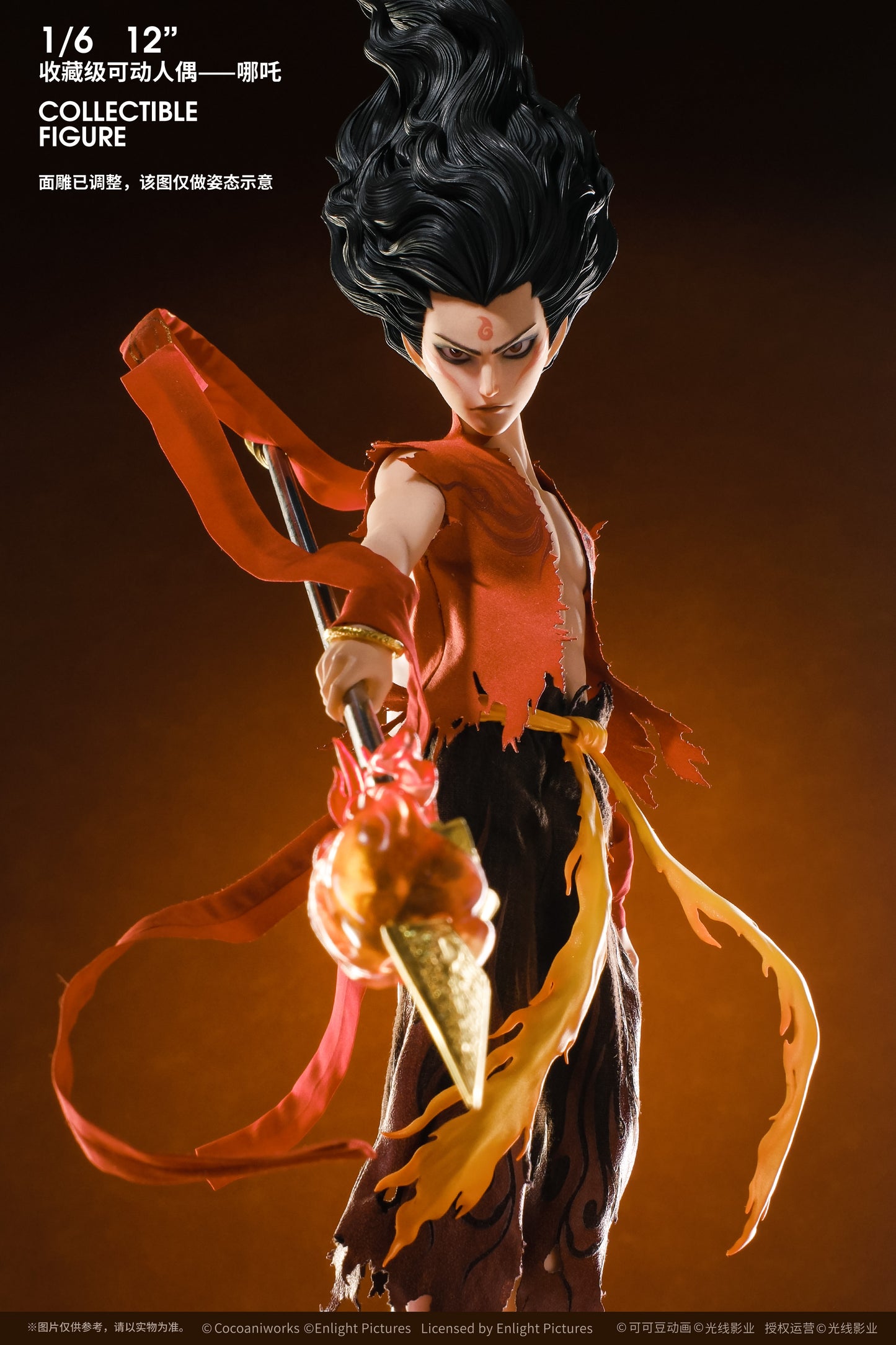 PRE ORDER – FUNCRAZY X NEZHA 2 1/6 NEZHA DELUXE VERSION NZ25BR04