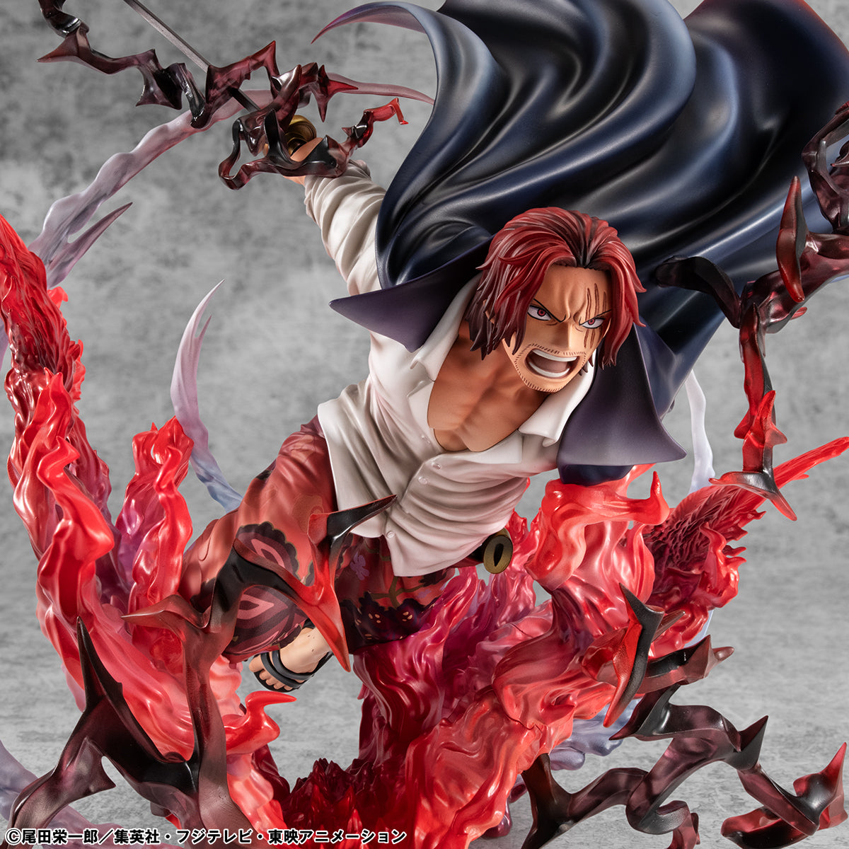 BACK ORDER – PORTRAIT.OF.PIRATES ONE PIECE “SA-MAXIMUM” LEADER OF RED HAIR PIRATES RED-HAIRED SHANKS KAMUSARI