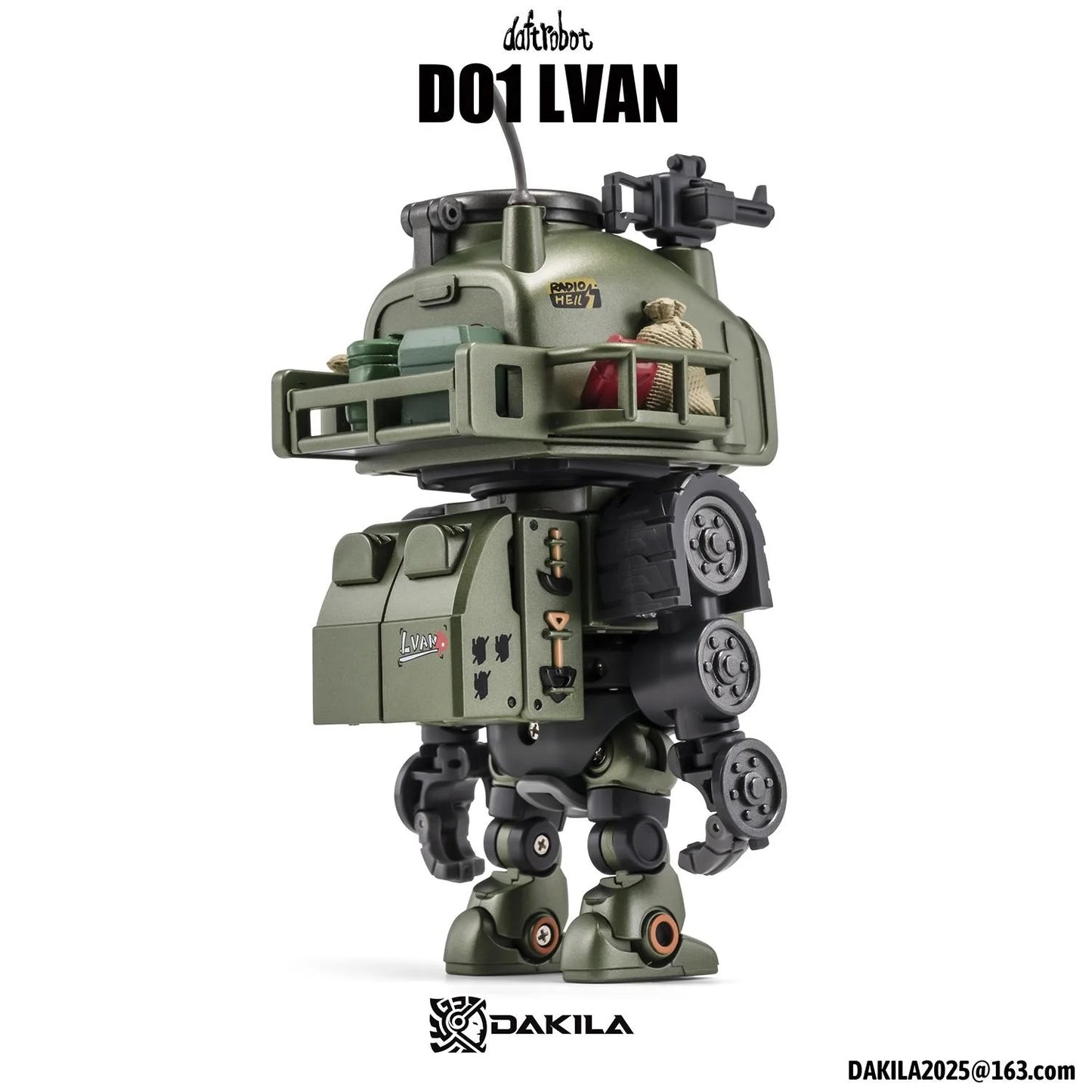 PRE ORDER – DAKILA D01 DAFTBOTS SERIES LVAN