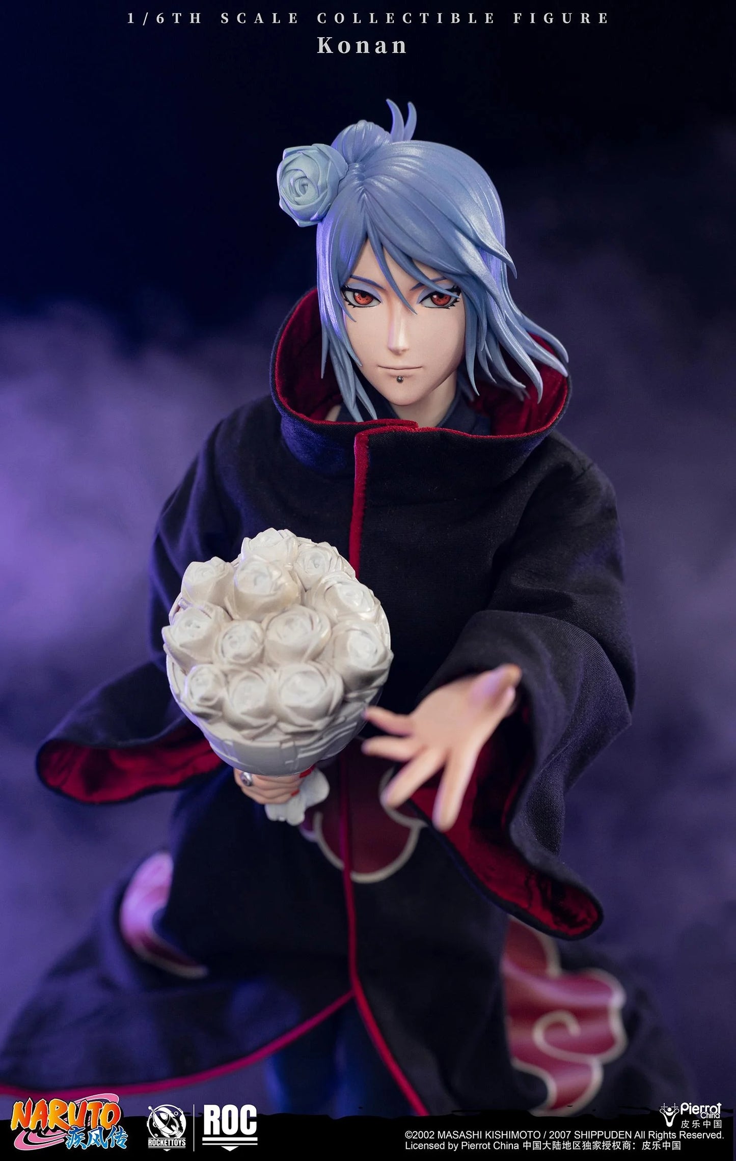 PRE ORDER – ROCKETTOYS ROC-023 1/6 NARUTO SHIPPUDEN KONAN