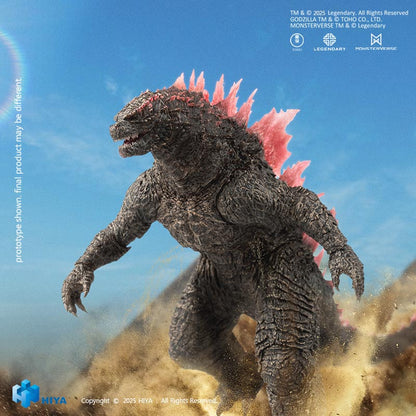 PRE ORDER – HIYA TOYS 18CM GODZILLA X KONG: THE NEW EMPIRE HEAT RAY GODZILLA EVOLVED