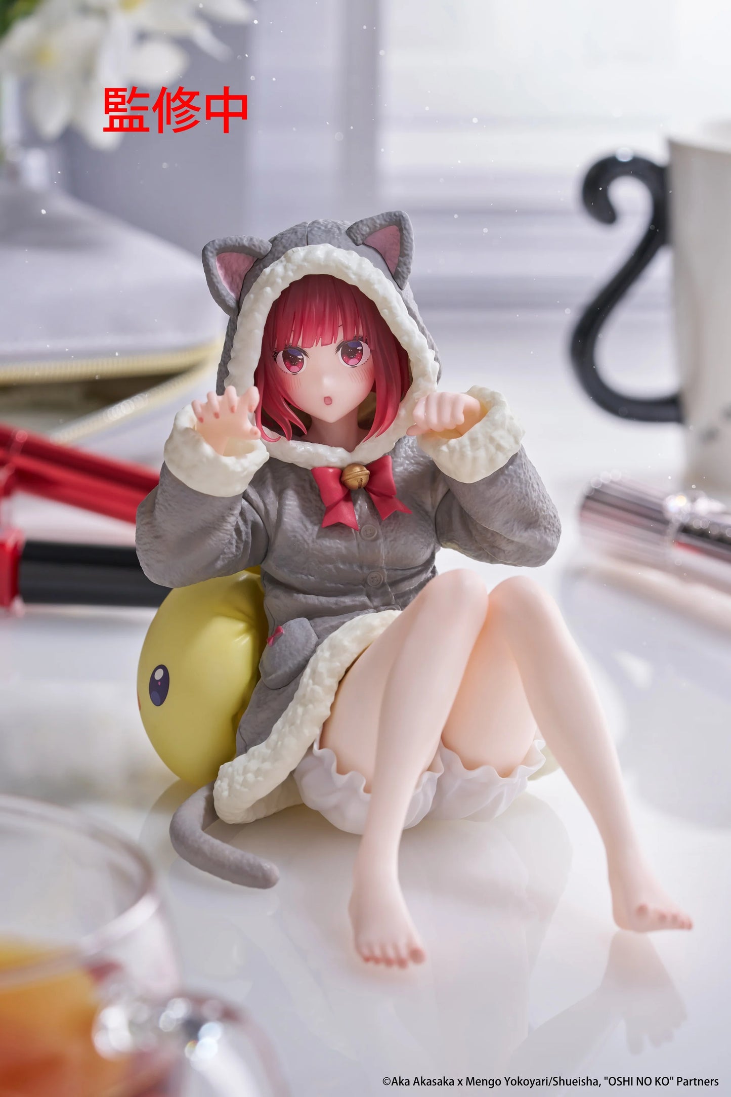 BACK ORDER – OSHI NO KO DESKTOP CUTE FIGURE - KANA ARIMA (CAT ROOM WEAR VER.)
