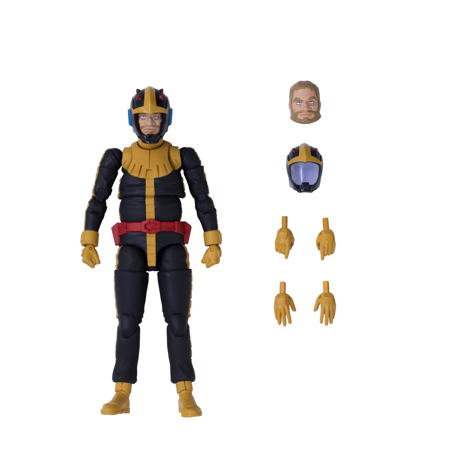 PRE ORDER – G.M.G. COLLECTION 13 MOBILE SUIT GUNDAM PRINCIPALITY OF ZEON BLACK TRI-STARS GAIA NORMAL SUIT VER.