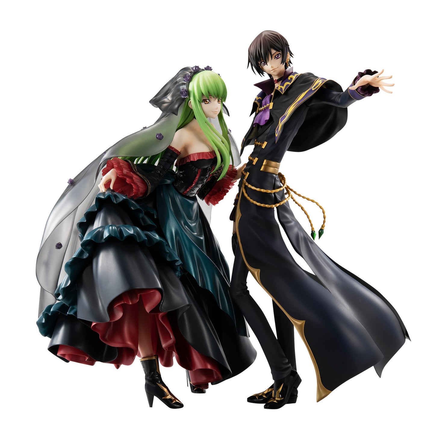 PRE ORDER – PRECIOUS G.E.M. SERIES CODE GEASS LELOUCH OF THE REBELLION - Ｌ.Ｌ.＆Ｃ.Ｃ.SET - 20TH ANNIVERSARY REPEAT