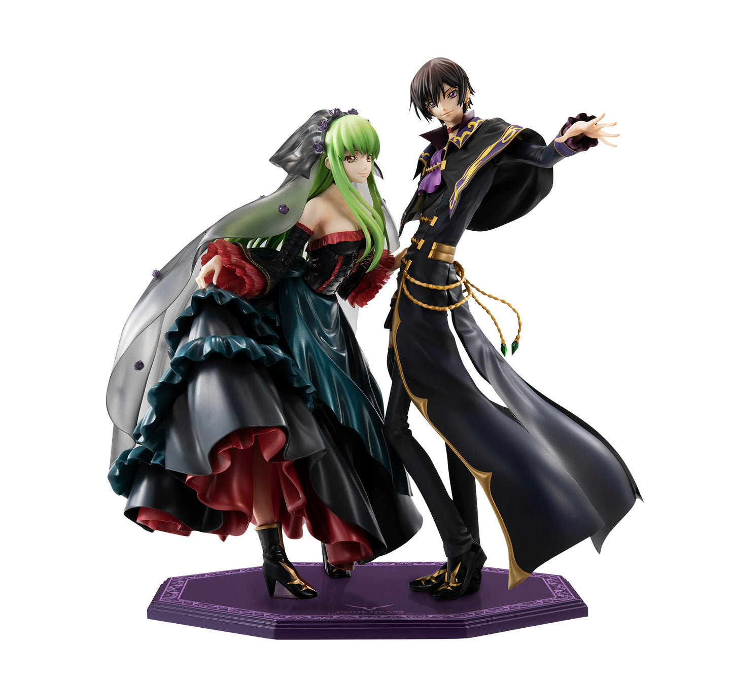PRE ORDER – PRECIOUS G.E.M. SERIES CODE GEASS LELOUCH OF THE REBELLION - Ｌ.Ｌ.＆Ｃ.Ｃ.SET - 20TH ANNIVERSARY REPEAT