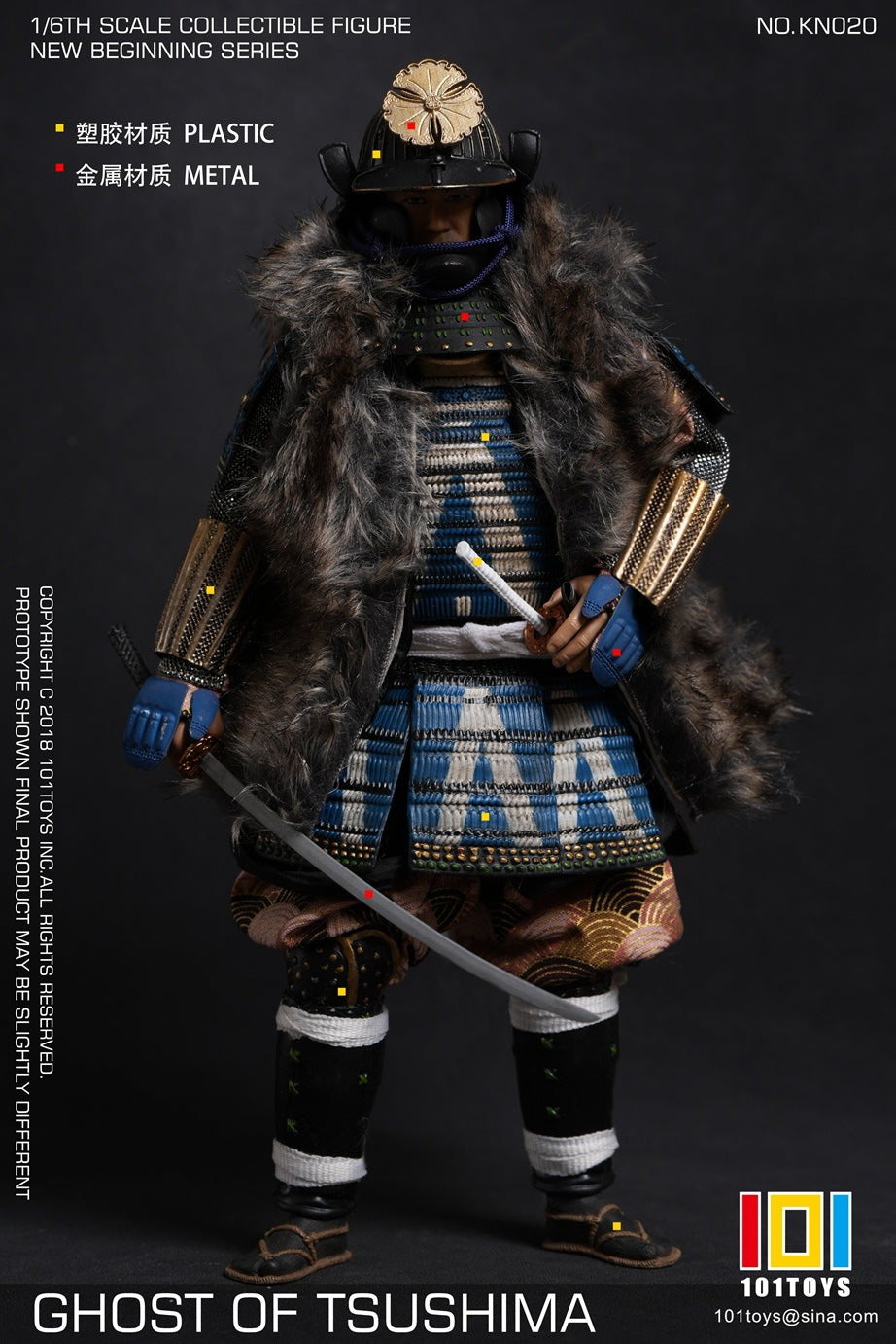 PRE ORDER – 1/6 GHOST OF TSUSHIMA SAMURAI A KN020