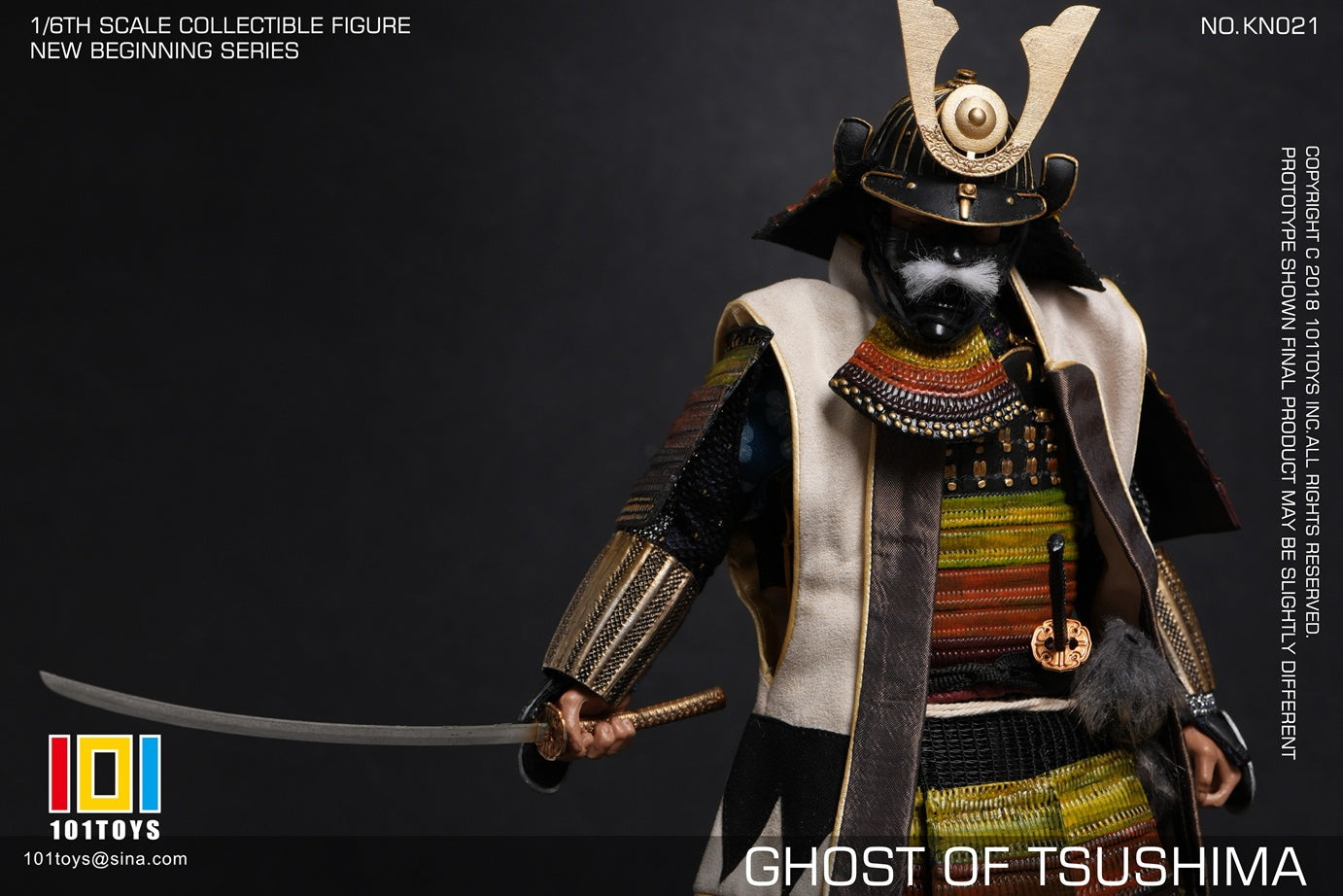 PRE ORDER – 1/6 GHOST OF TSUSHIMA SAMURAI B KN021