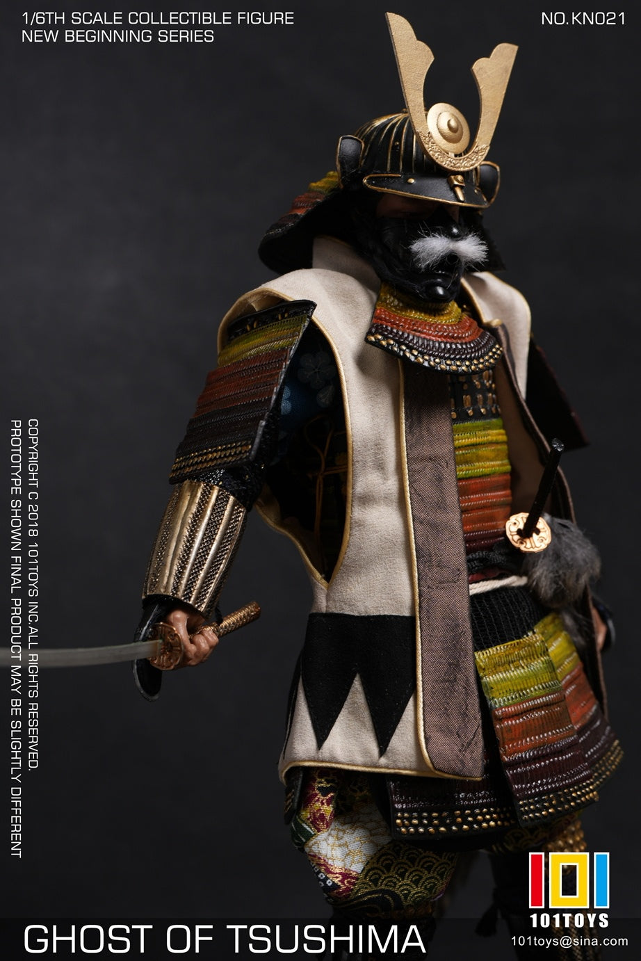 PRE ORDER – 1/6 GHOST OF TSUSHIMA SAMURAI B KN021