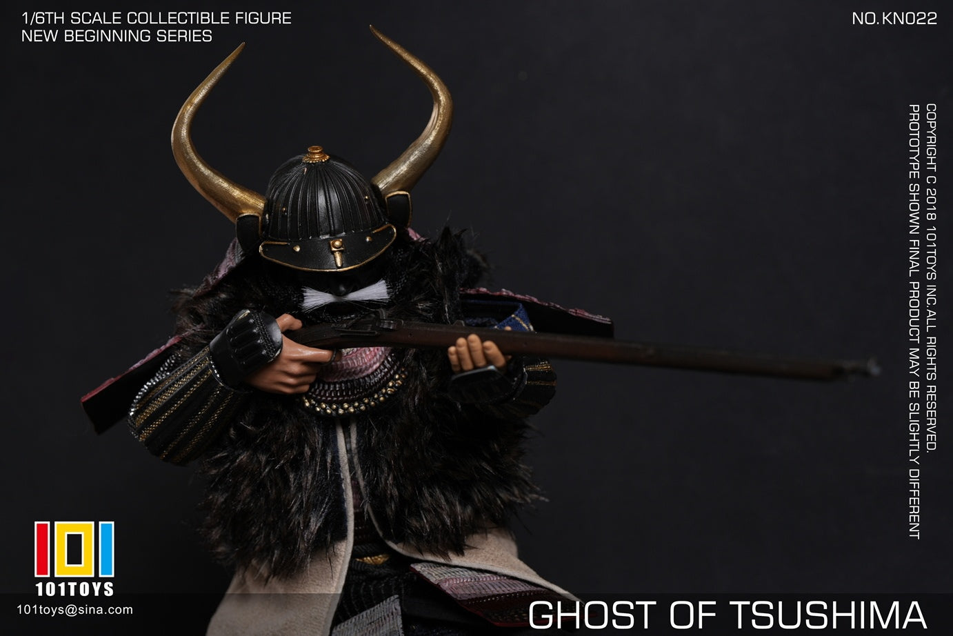 PRE ORDER – 1/6 GHOST OF TSUSHIMA SAMURAI C KN022