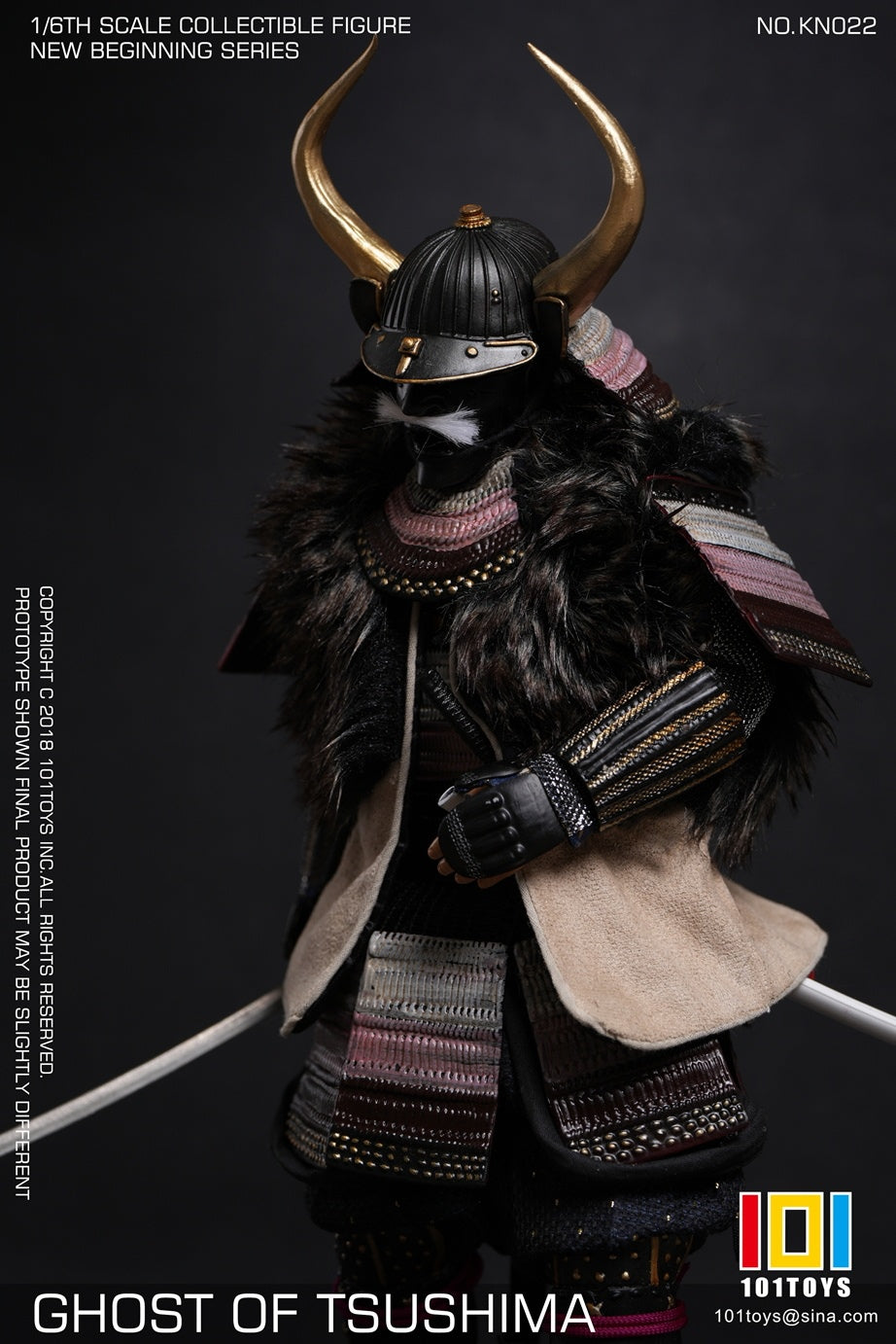 PRE ORDER – 1/6 GHOST OF TSUSHIMA SAMURAI C KN022