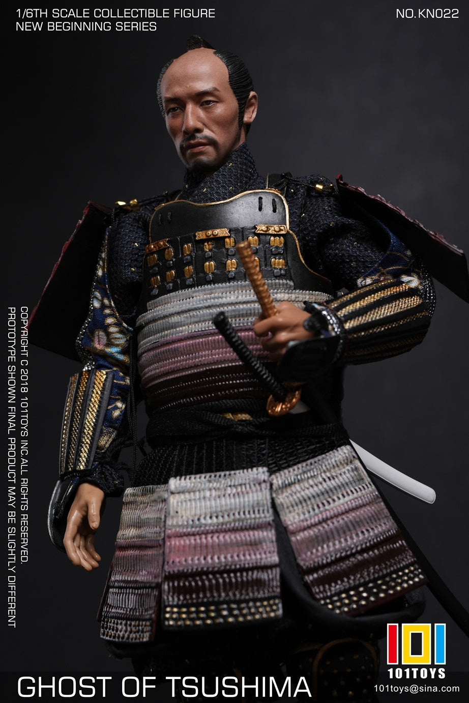 PRE ORDER – 1/6 GHOST OF TSUSHIMA SAMURAI C KN022