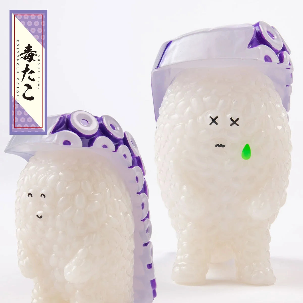 PRE ORDER – SUSHI KAIJU SUSHI-L.A. FIGURE COLLECTION 5 - HAPPY SMILE & DEEP SADNESS