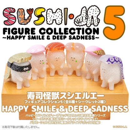 PRE ORDER – SUSHI KAIJU SUSHI-L.A. FIGURE COLLECTION 5 - HAPPY SMILE & DEEP SADNESS