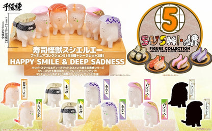 PRE ORDER – SUSHI KAIJU SUSHI-L.A. FIGURE COLLECTION 5 - HAPPY SMILE & DEEP SADNESS