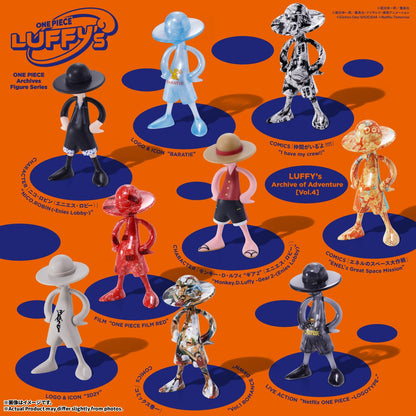 PRE ORDER – ONE PIECE - LUFFY'S  ARCHIVE OF ADVENTURE [VOL.4] (BOX OF 10)