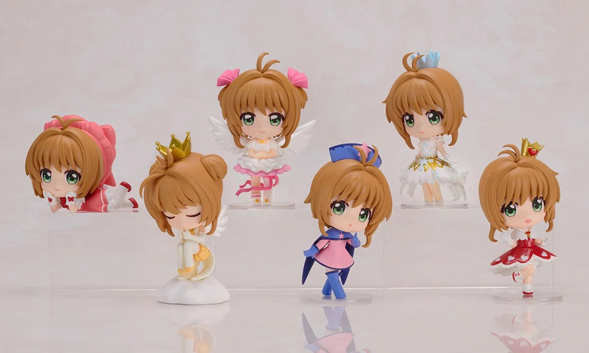 PRE ORDER – BLIND BOX SERIES CARDCAPTOR SAKURA: CLEAR CARD - SAKURA KINOMOTO - COMMEMORATIVE COLLECTION (SET OF 6)