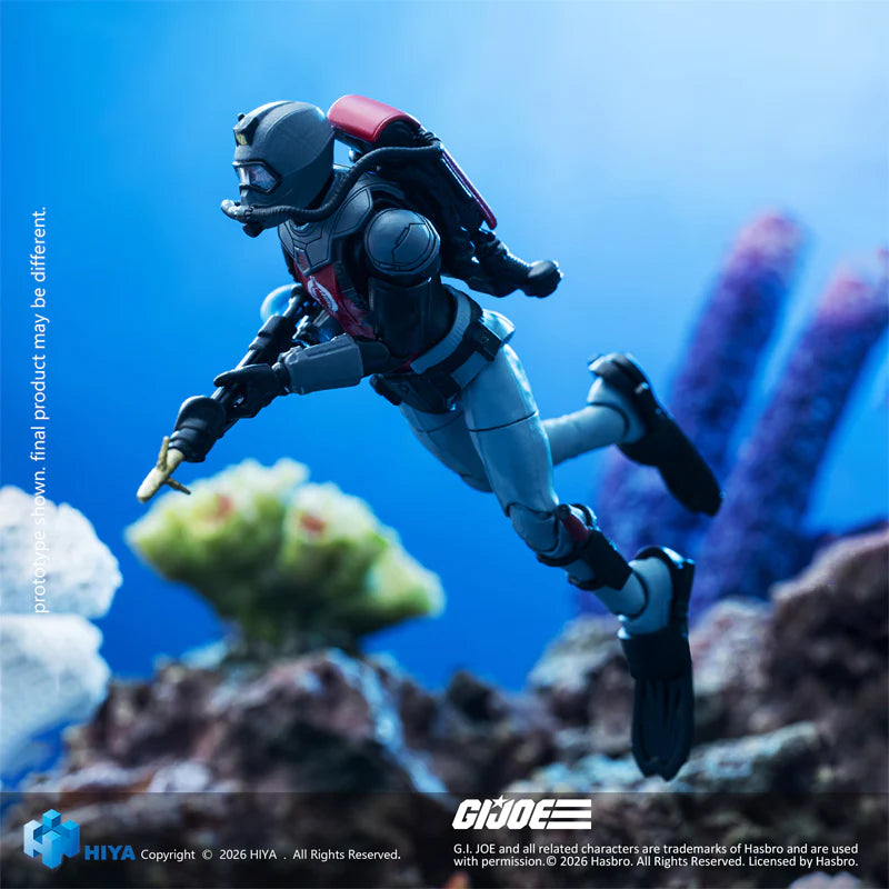 PRE ORDER – HIYA EMG0458 1/18 EXQUISITE MINI SERIES G.I.JOE - COBRA EEL