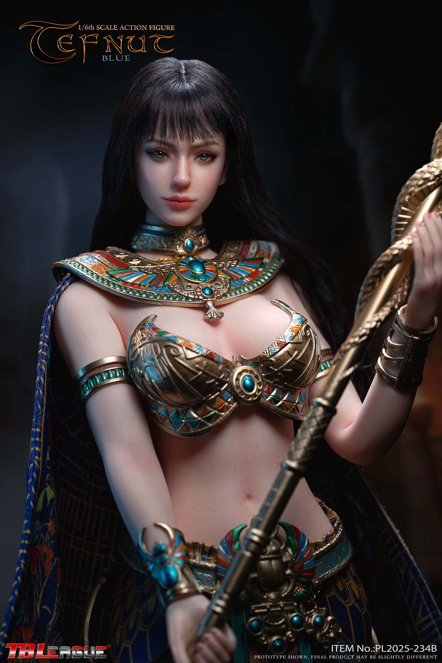 PRE ORDER – TBLEAGUE 1/6 EGYPTIAN GODS: TEFNUT (BLUE) PL2025-234B