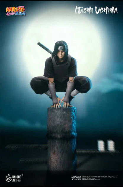 PRE ORDER – UNIQUE ART 1/12 NARUTO SHIPPUDEN - UCHIHA ITACHI PLAYABLE VERSION UA001B
