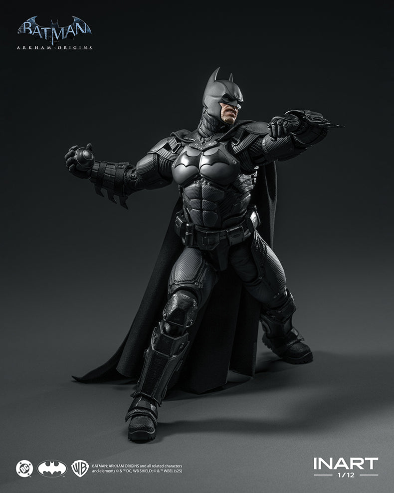 PRE ORDER – 1/12 BATMAN: ARKHAM ORIGINS BATMAN ACTION FIGURE MAG G0003