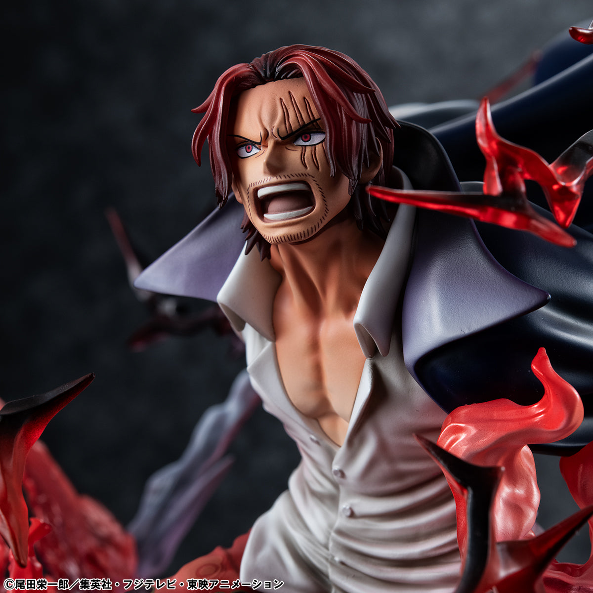 BACK ORDER – PORTRAIT.OF.PIRATES ONE PIECE “SA-MAXIMUM” LEADER OF RED HAIR PIRATES RED-HAIRED SHANKS KAMUSARI