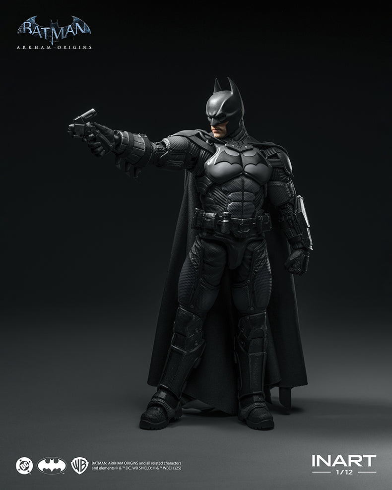 PRE ORDER – 1/12 BATMAN: ARKHAM ORIGINS BATMAN ACTION FIGURE MAG G0003